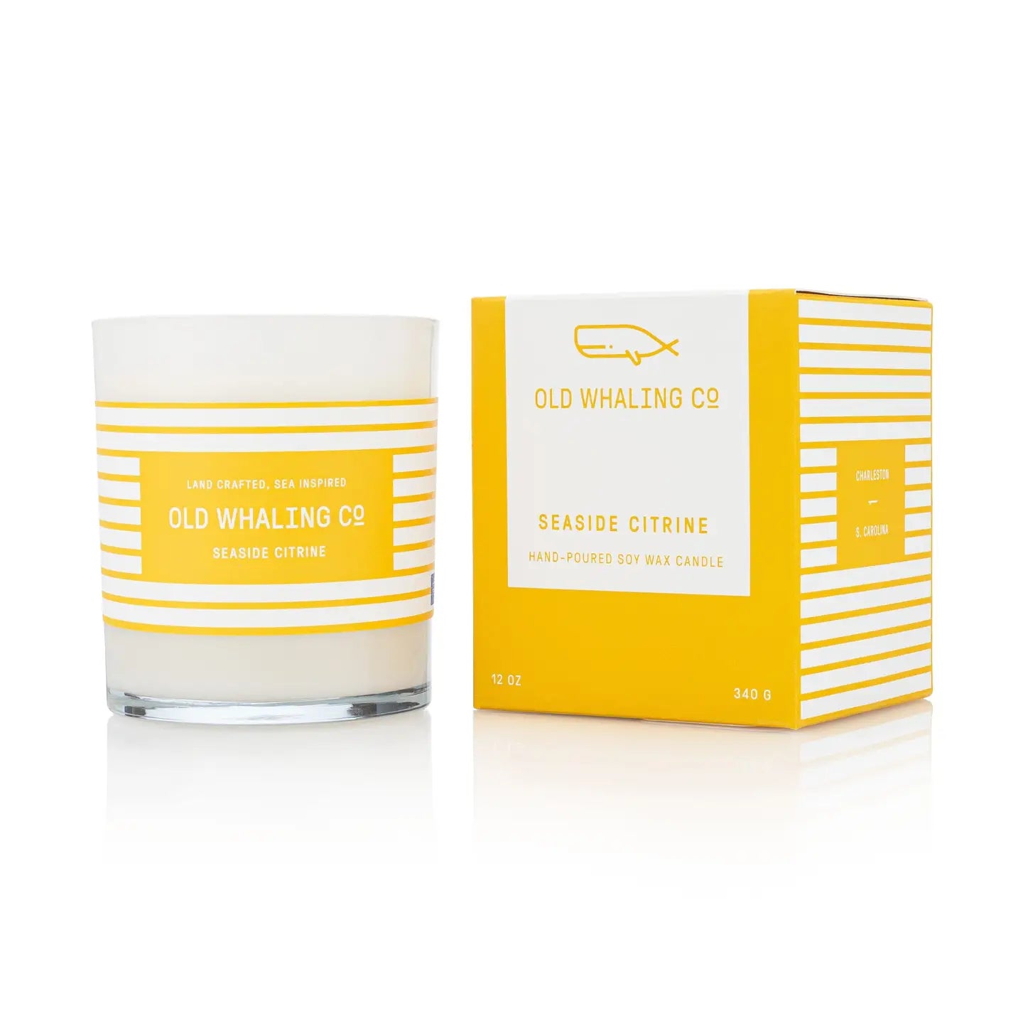 Seaside Citrine Candle