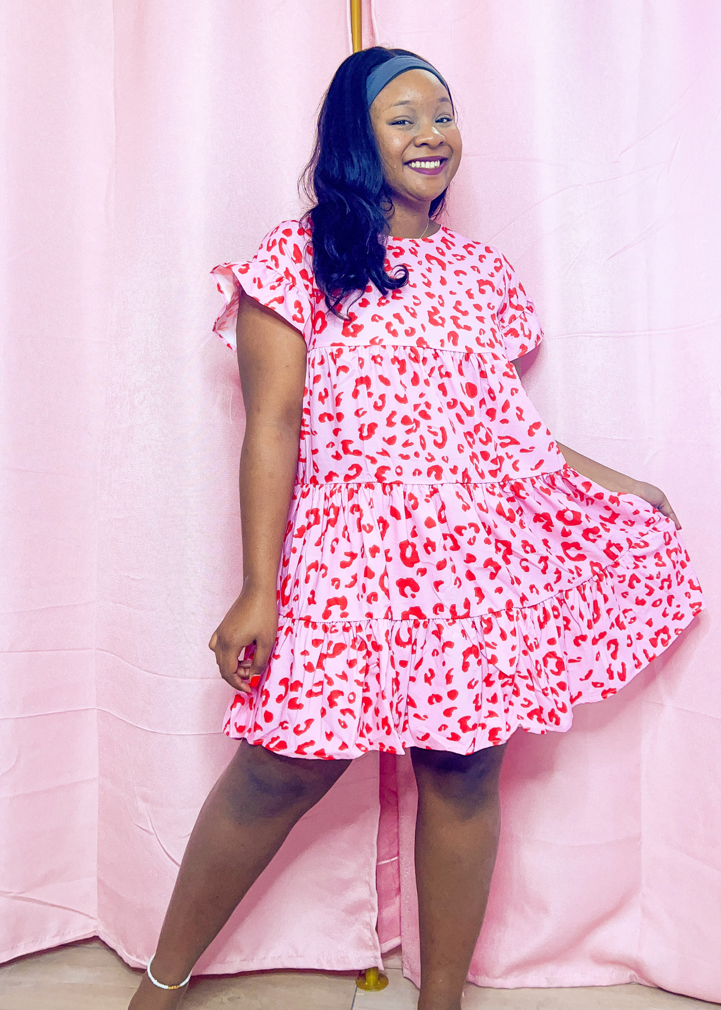 Pink Vday Babe Dress