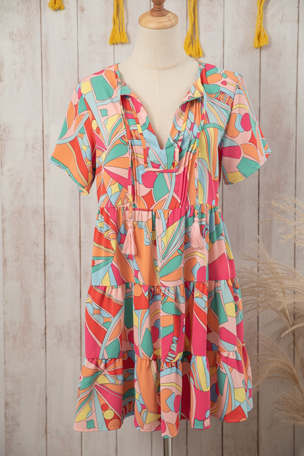 Brunch On Reid - Abstract Dress