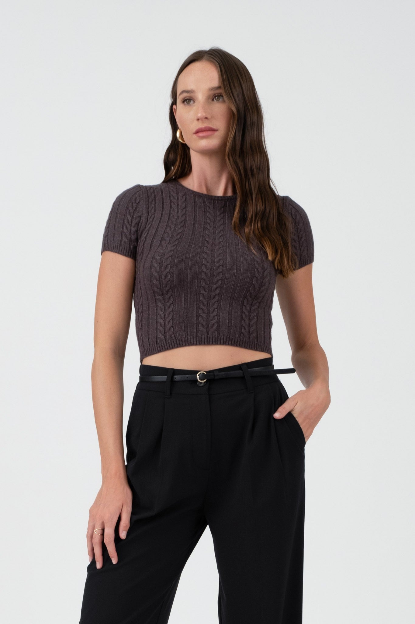 Lovely Knit Crop Top