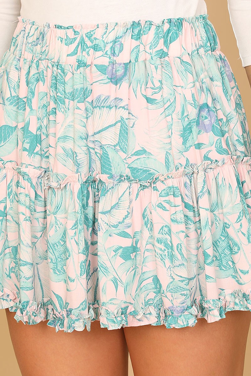 Blue Garden Skirt