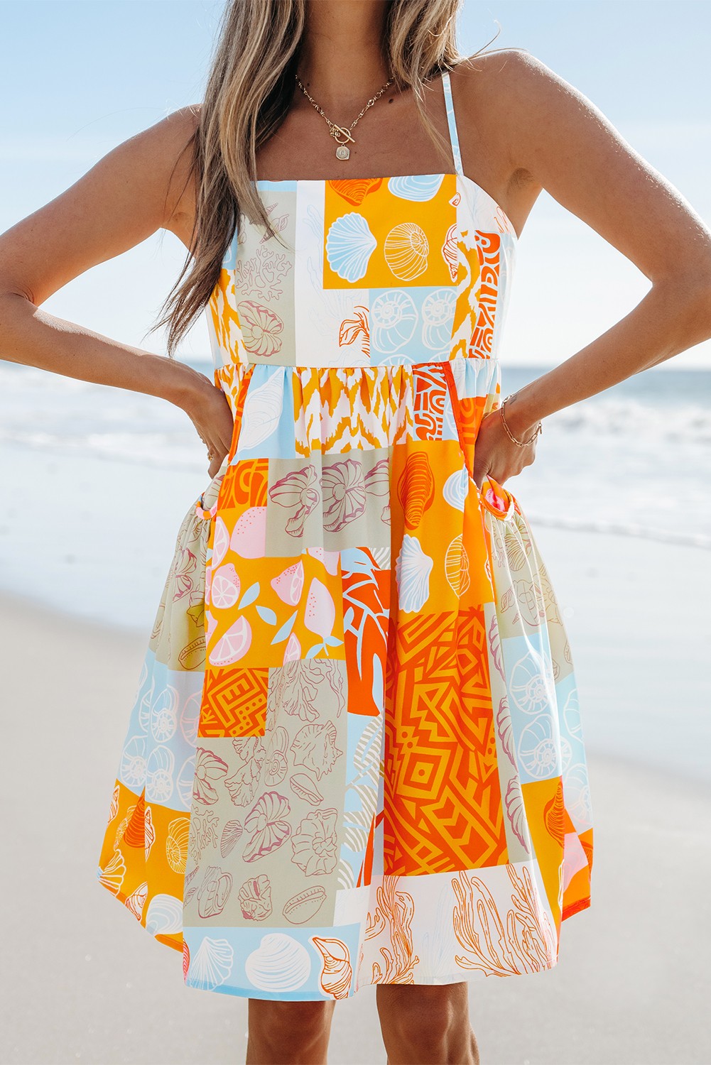 Golden Shore Dress