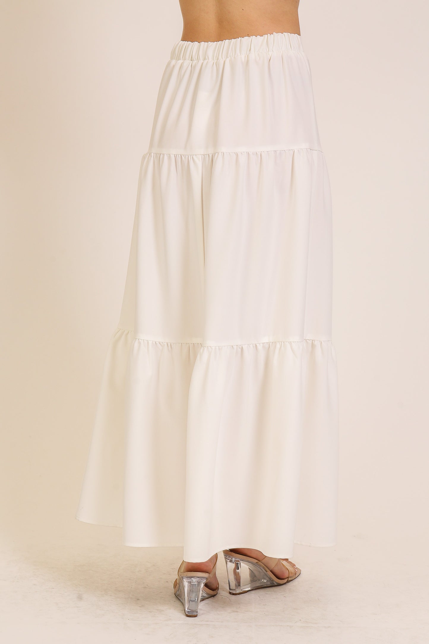 White Boho Skirt