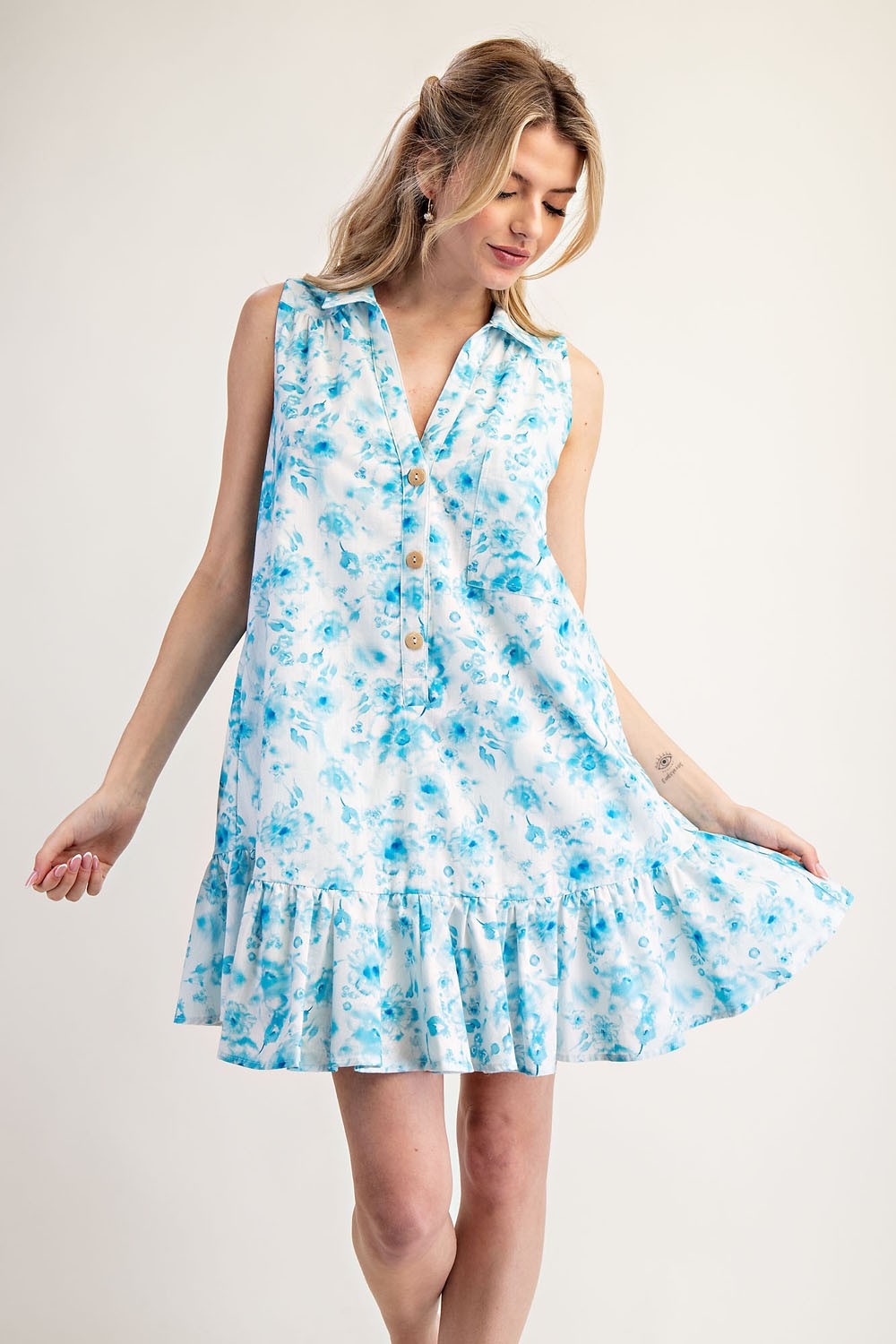 Sky Flower Dress