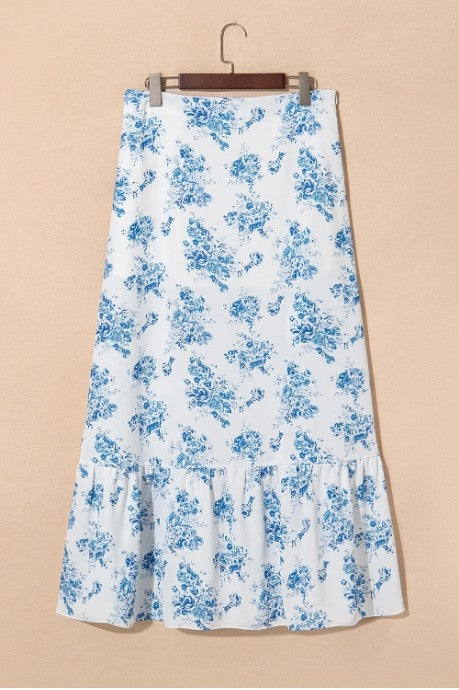 Boho High Waist Skirt
