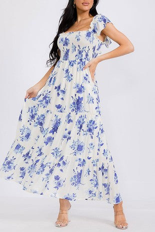 Ivory Bloom Stroll Dress