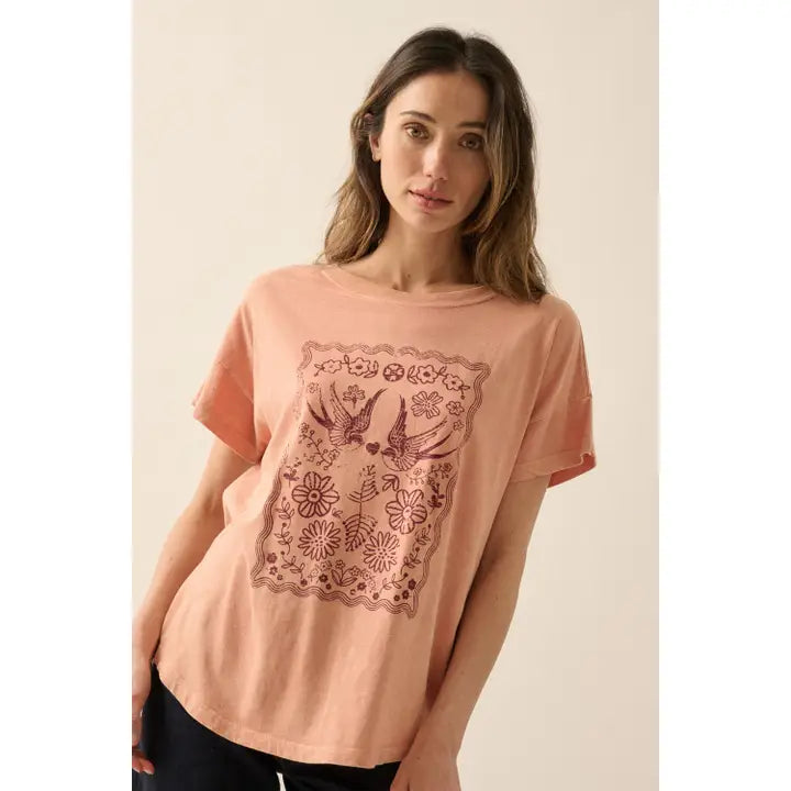 Rosebird Vintage Tee