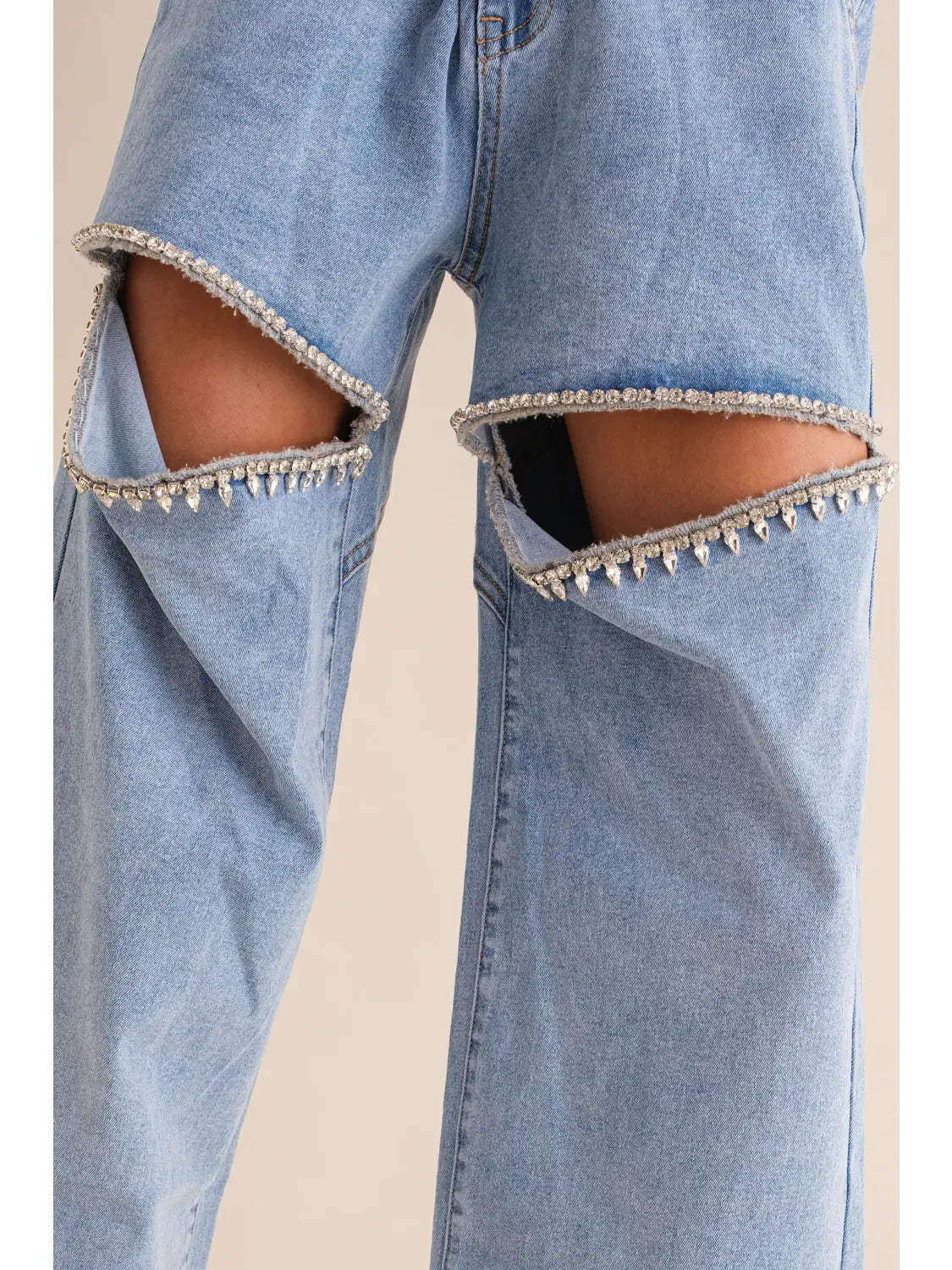 Washed Sage Denim Jeans
