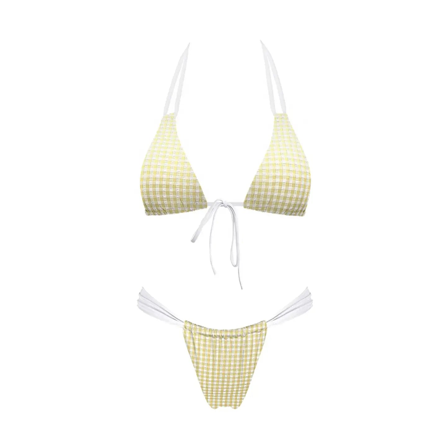 Lemon Picnic Bikini Set