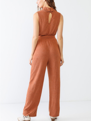 Winter Cozy Turtle Neck Jumpsuit