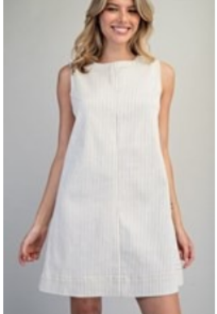 Pinstripe Moment Dress