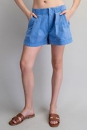 Polished Pleat Shorts