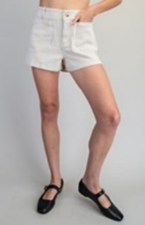 Pinstripe Polish Shorts