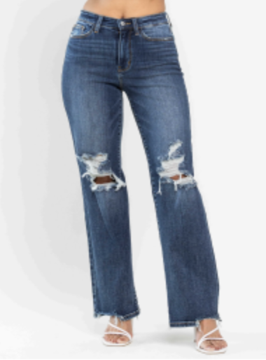 90s Distressed Jeans