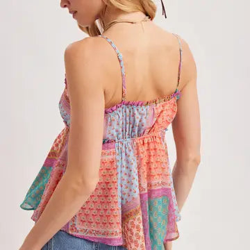 Free Spirit Patchwork Tank