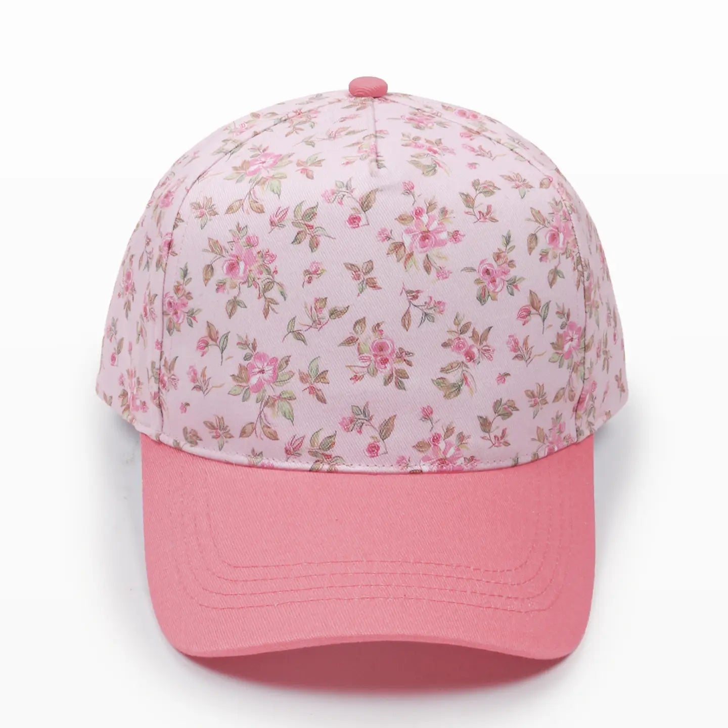 Floral Print Hat