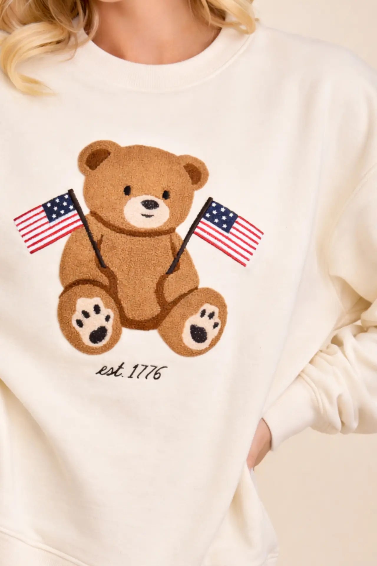 American Teddy Sweatshirt