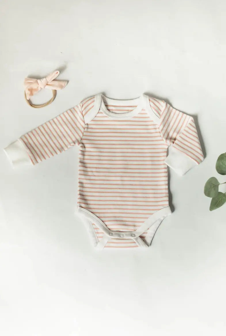 Organic Cotton Bodysuit Long-Sleeve