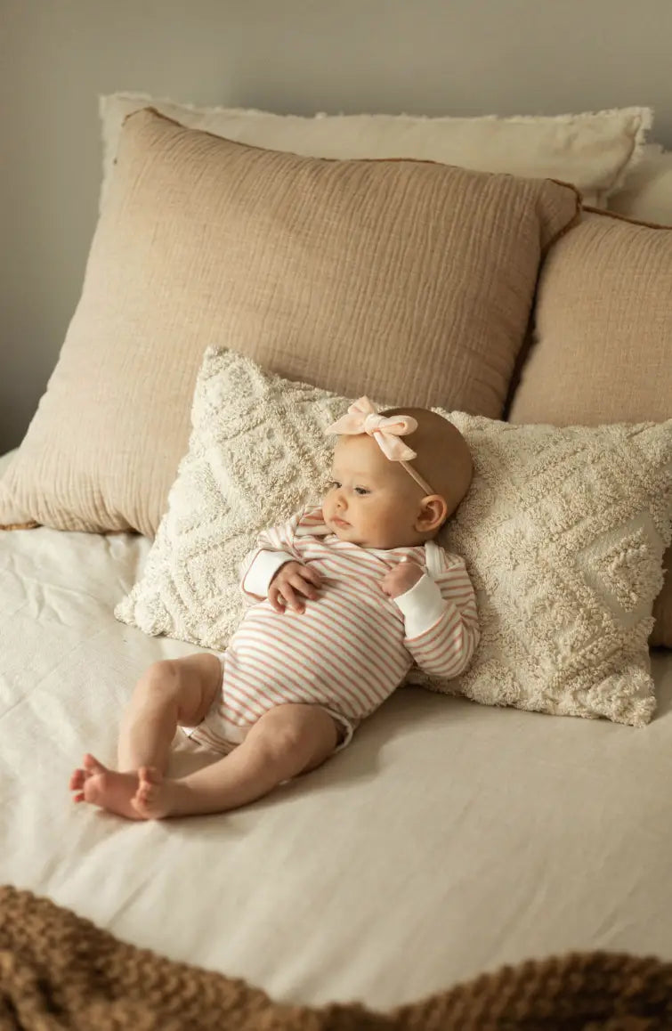 Organic Cotton Bodysuit Long-Sleeve