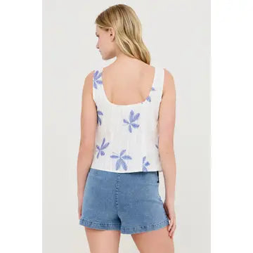 Bluebell Ruffle Top