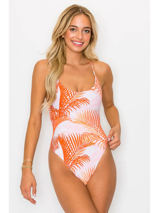 Kinsley Strappy Back One-Piece Swimsuit