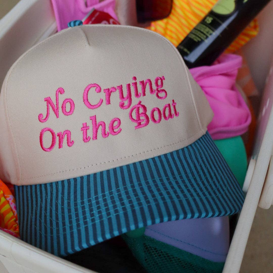 No Crying on the Boat Hat