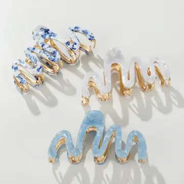 Squiggle Claw Clip - Large