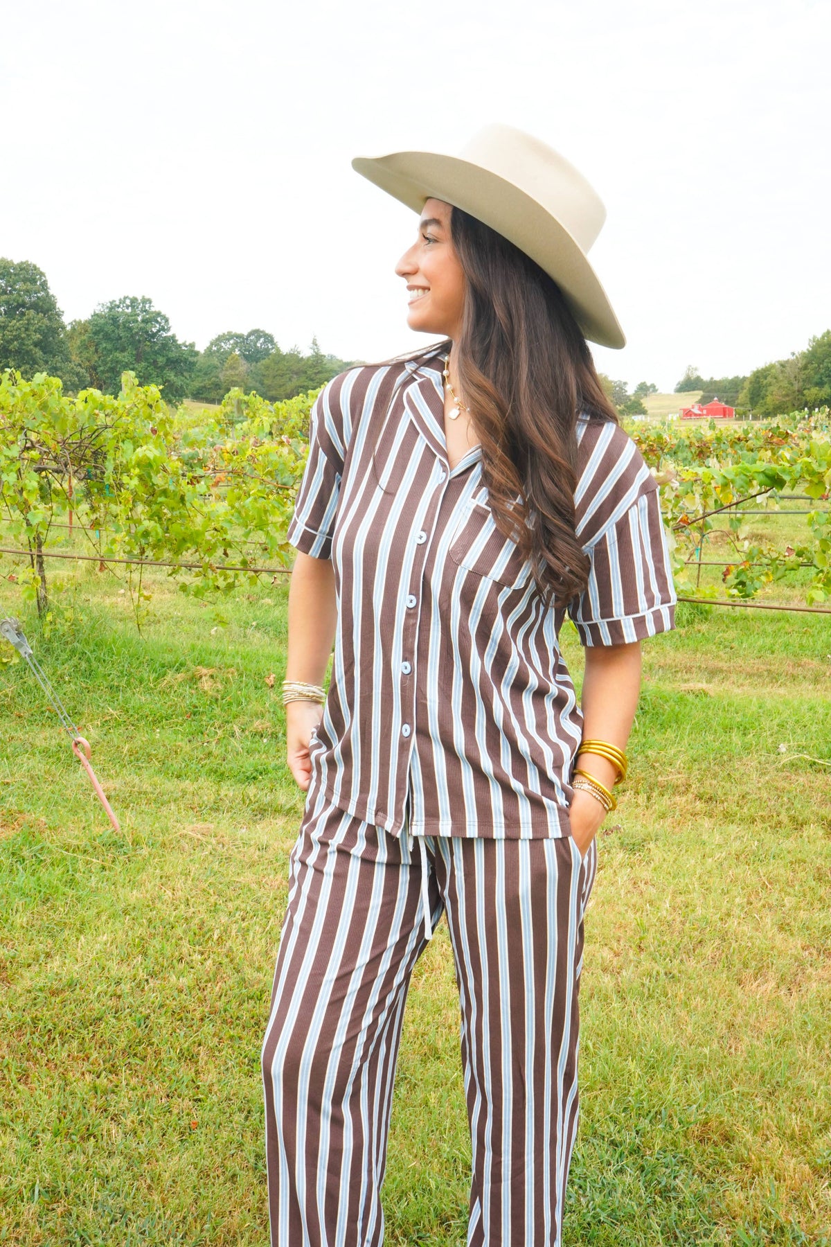 Chocolate Pajama Set