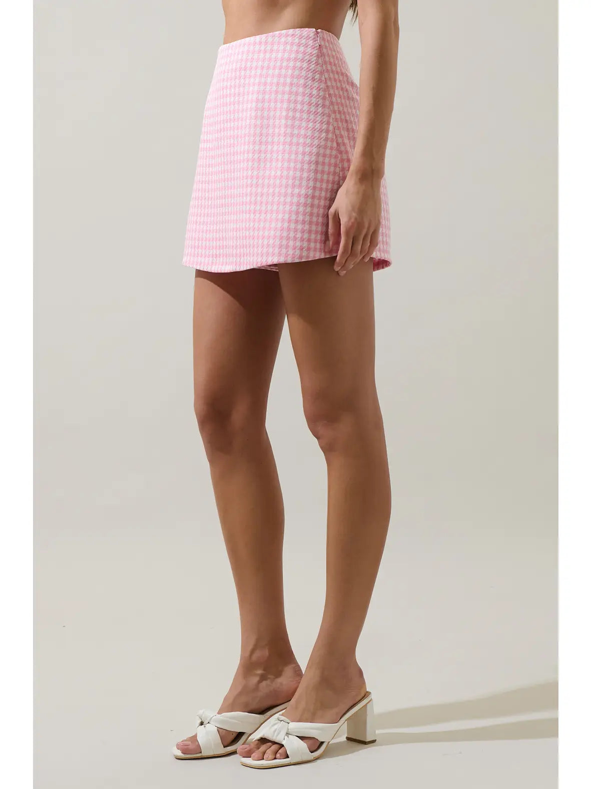 Kassy Checkered Skort
