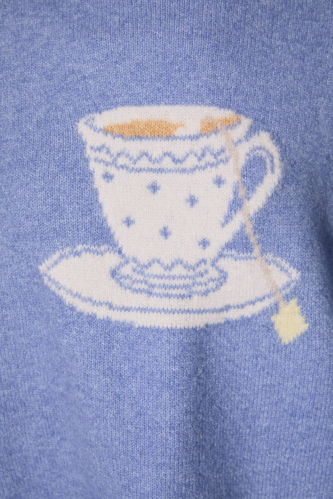 Teacup Graphic Oversized  Sweater