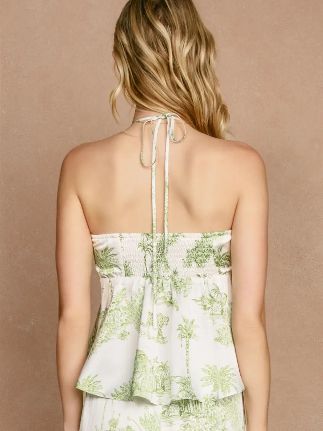 Postcard Flare Top