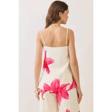 Cream Garden Cami