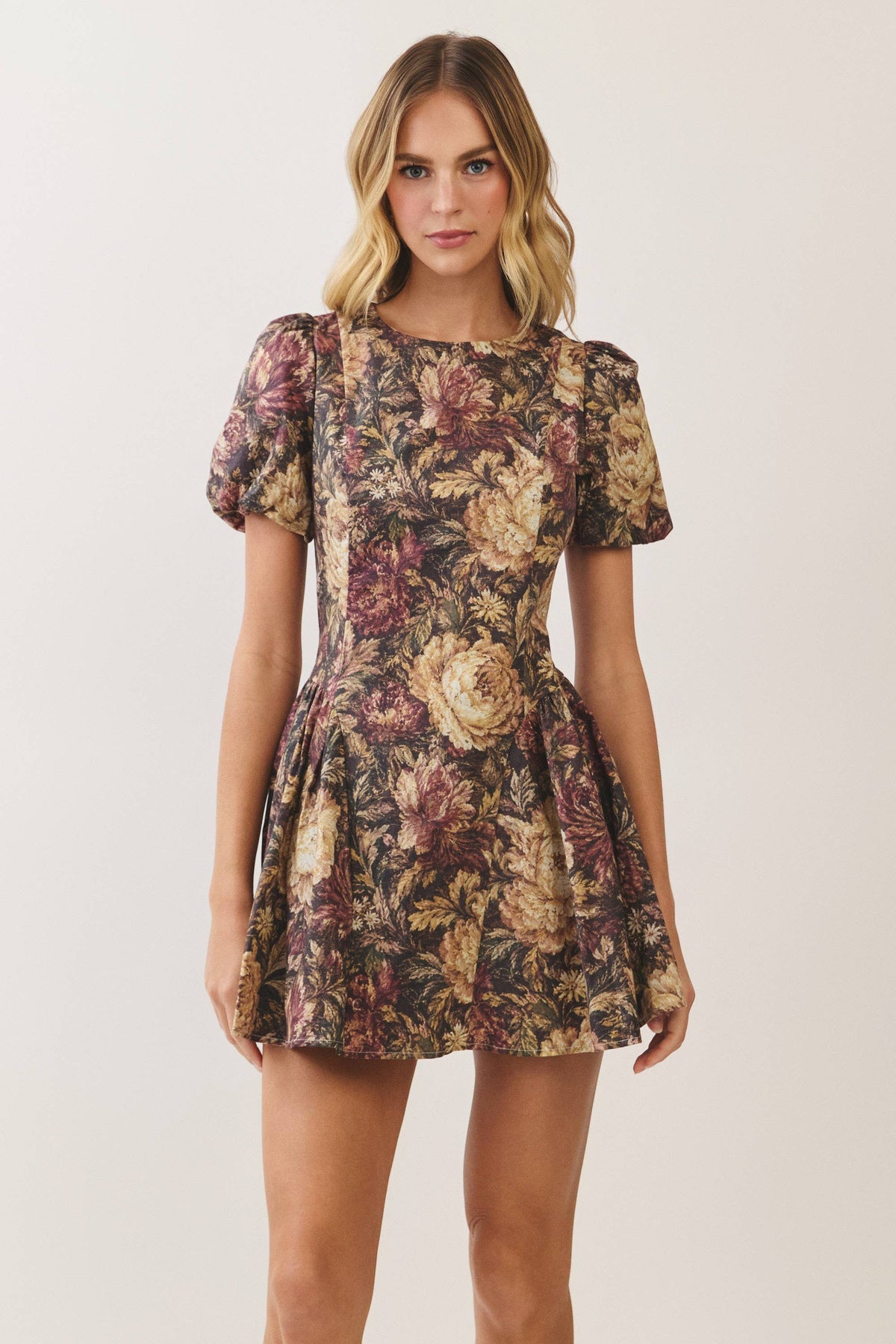 Rosalie Bloom Mini Dress