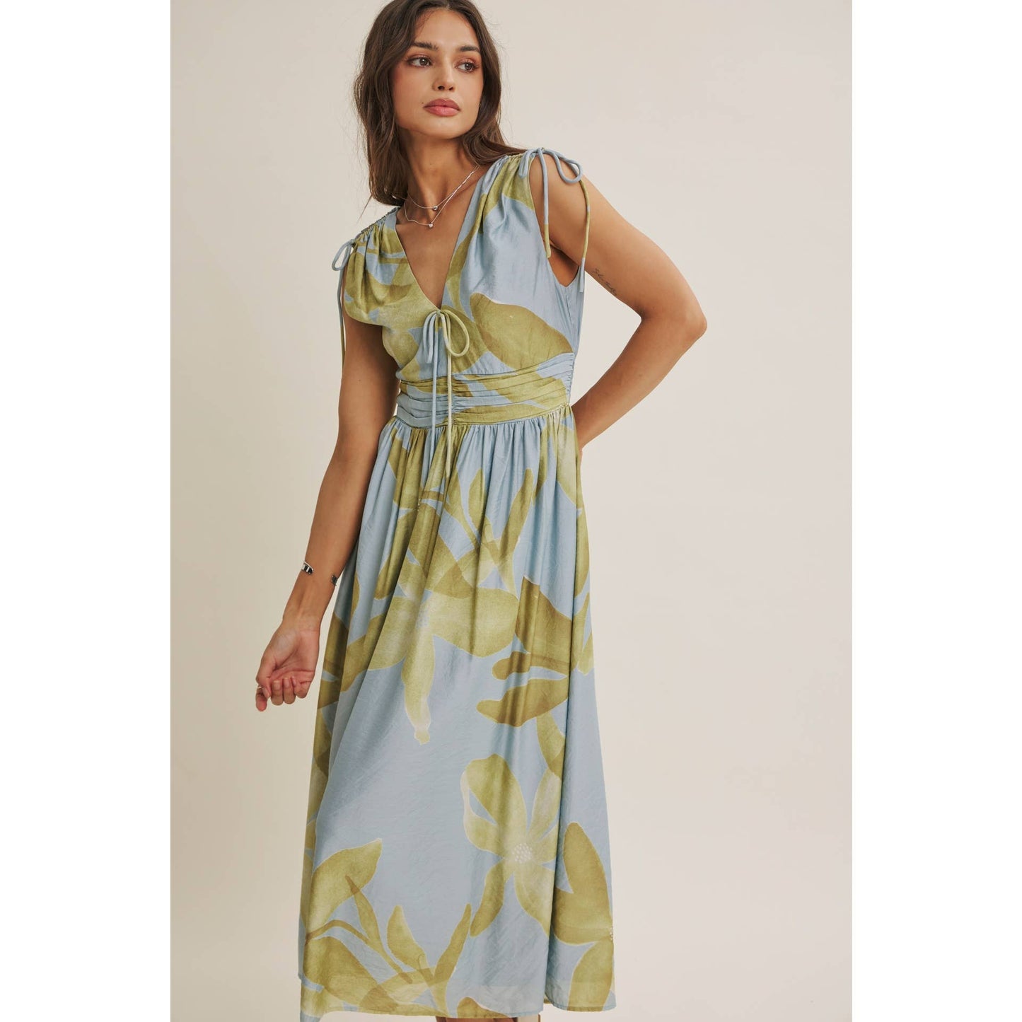 Sunset Oasis Midi Dress