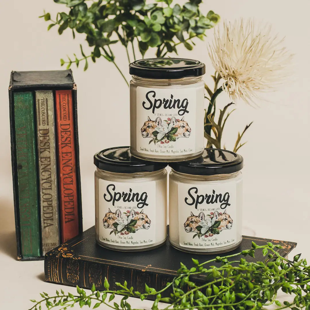 Spring Seasonal Soy Candle