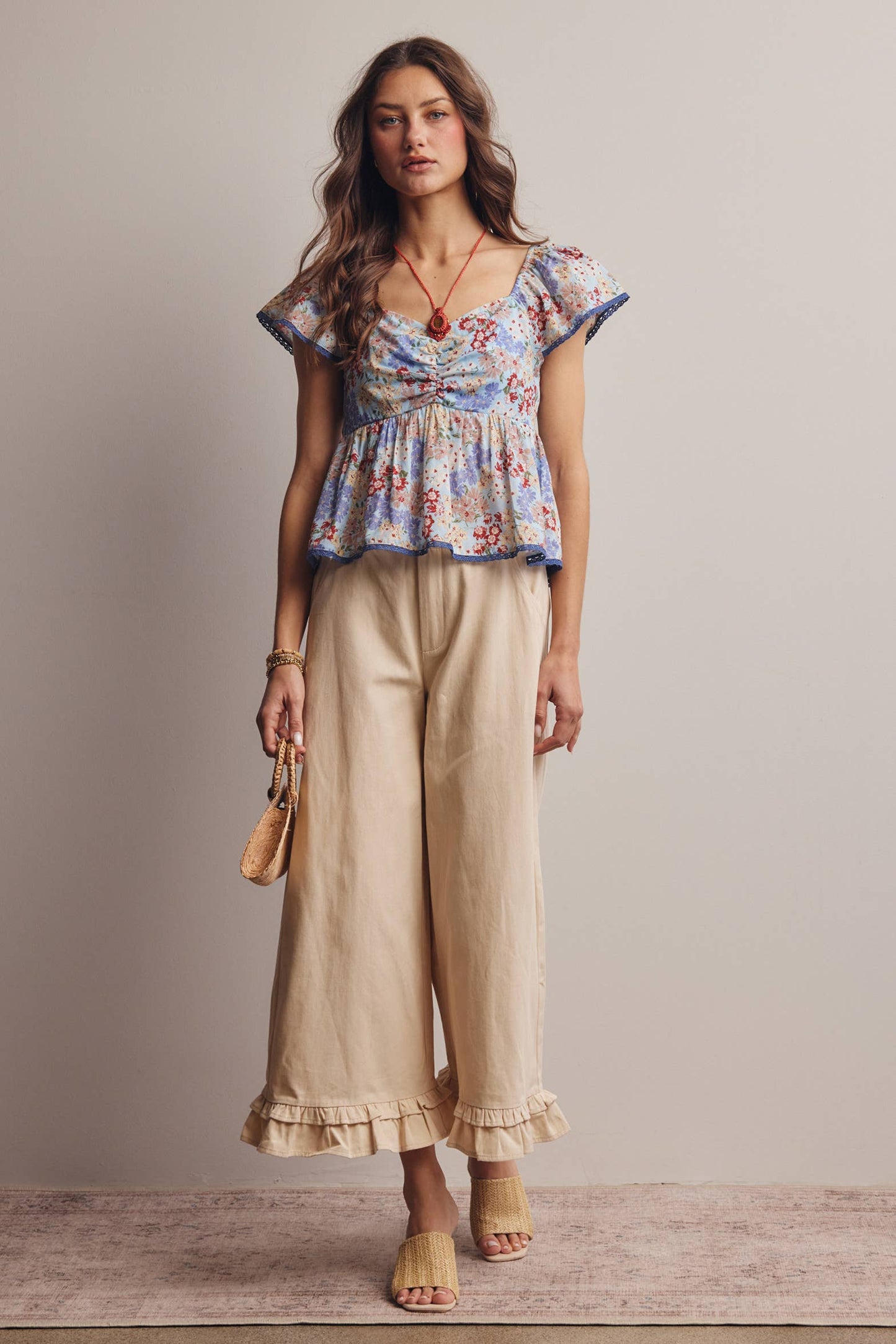 Garden Pleched Top