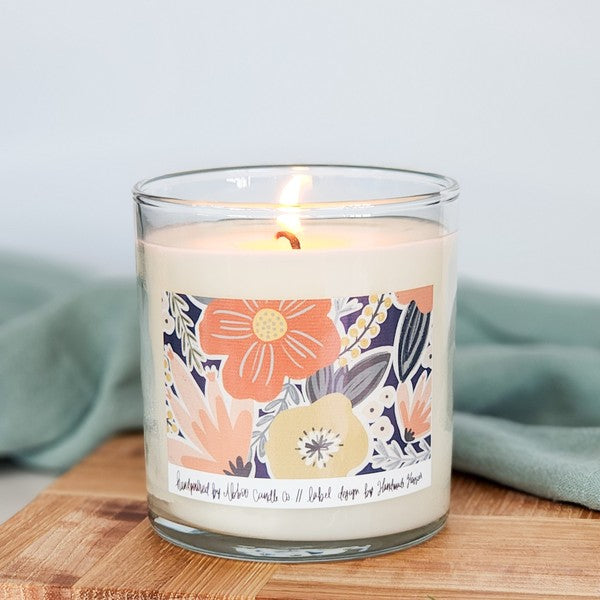 Just Because Blooms Soy Tumbler Candle