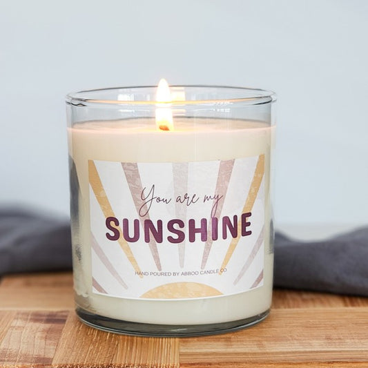 You Are My Sunshine Soy Tumbler Candle