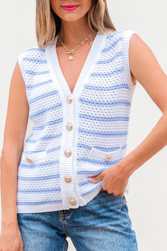 Ocean Eyes Sweater Vest