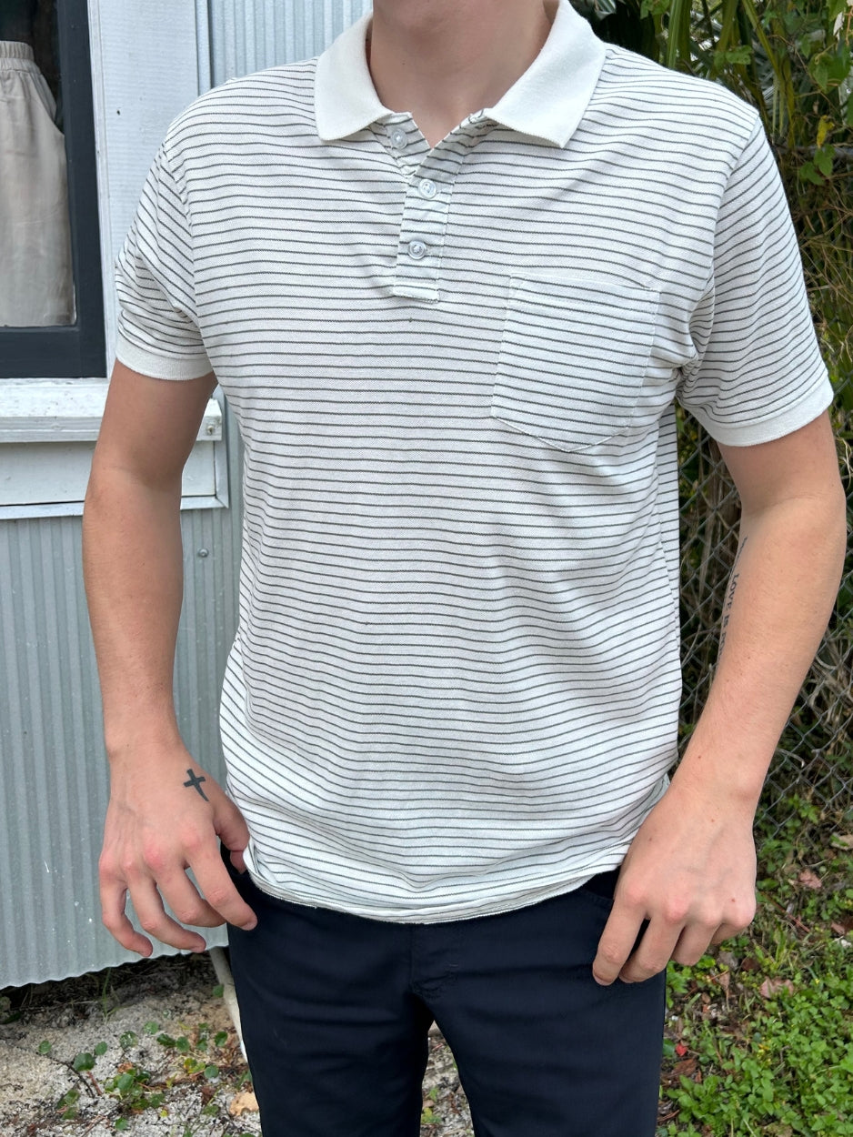 Golf Days - Striped Polo
