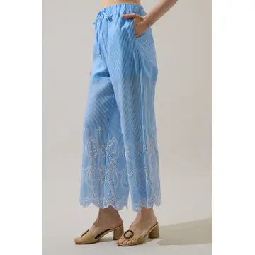 Seabreeze Eyelet Pants