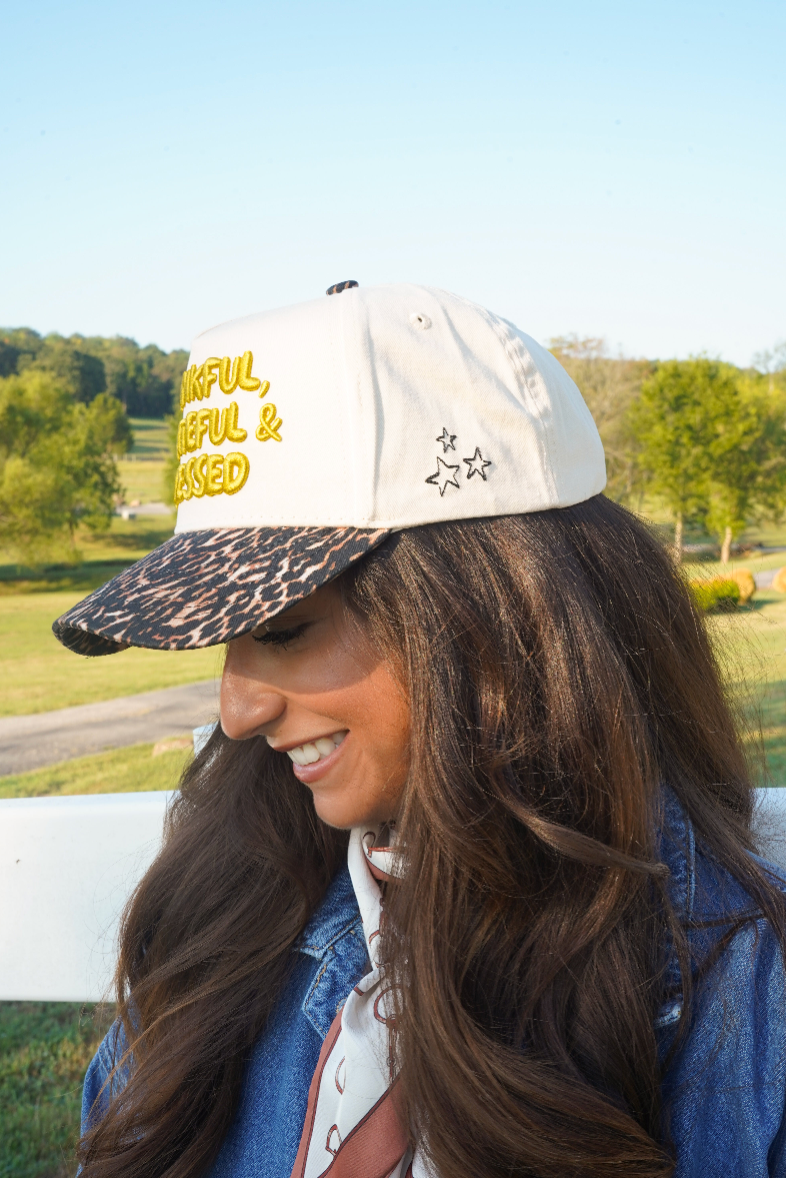 Leopard Trucker Hat
