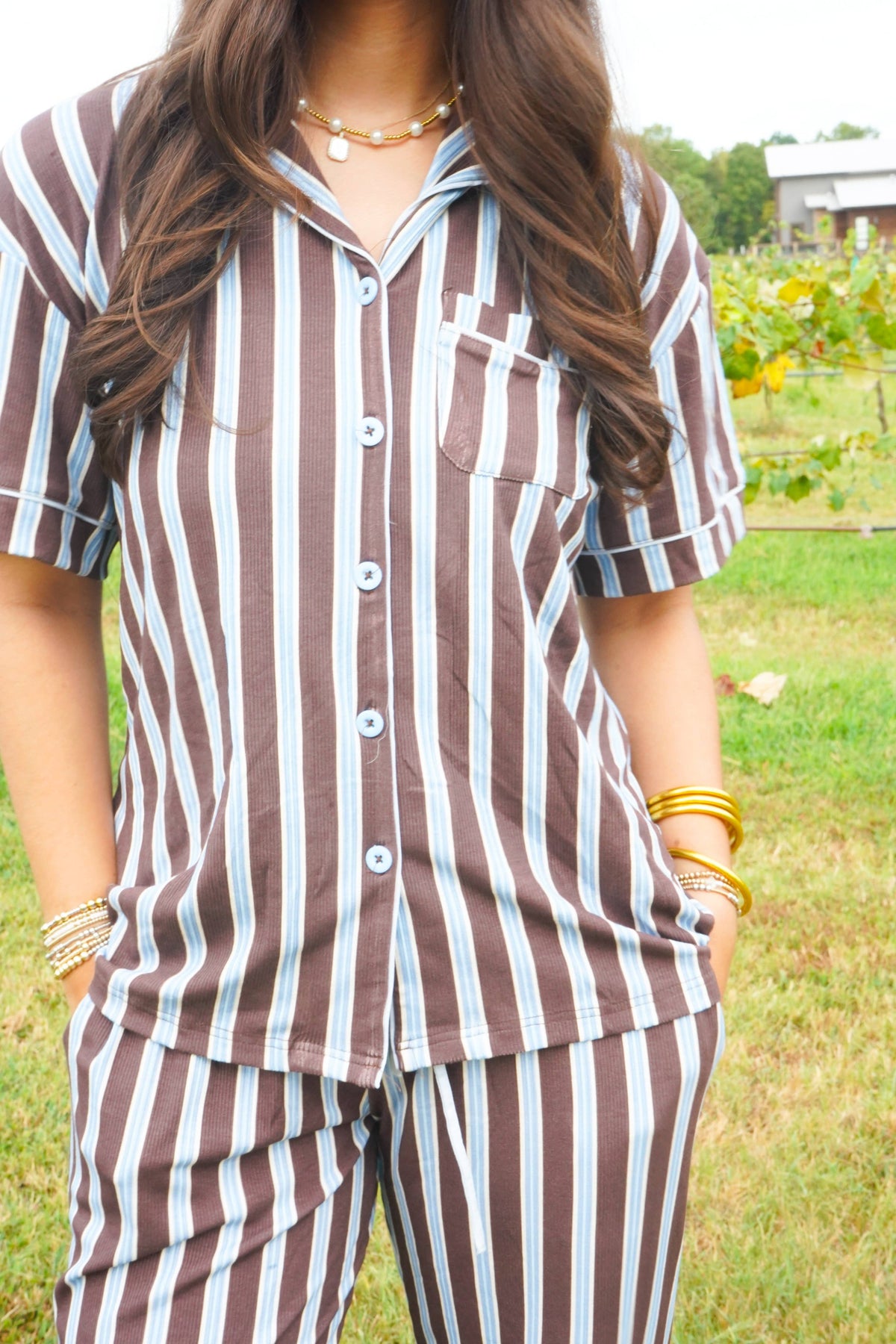 Chocolate Pajama Set