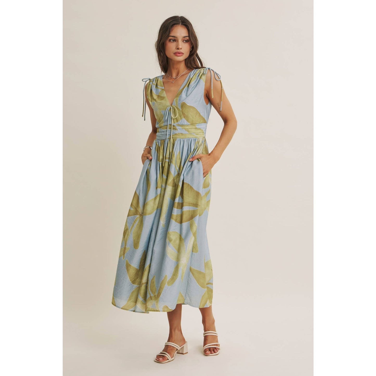 Sunset Oasis Midi Dress