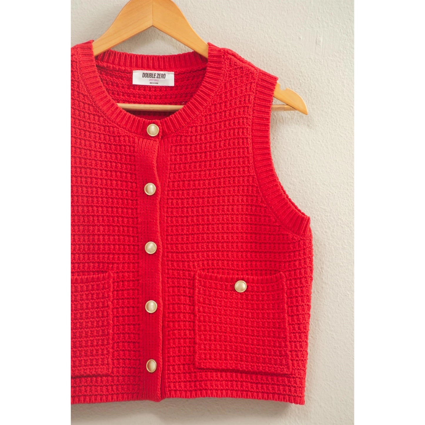 Lux Red Vest