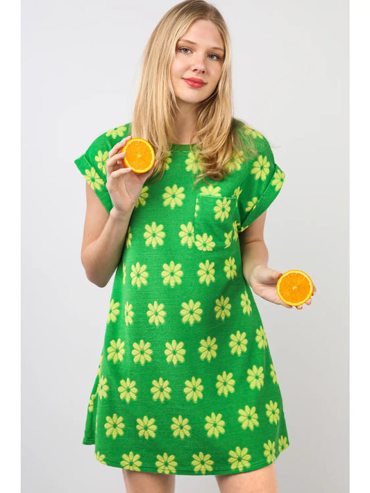 Spring Stem Mini Dress