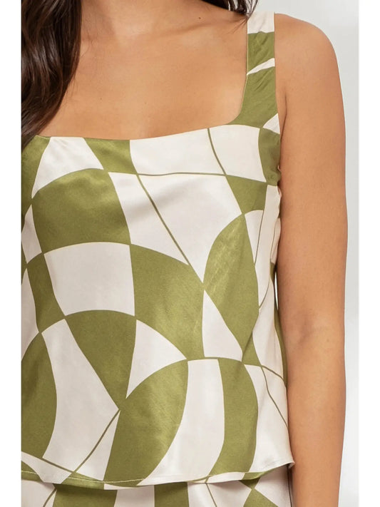 The Switchboard Satin Top