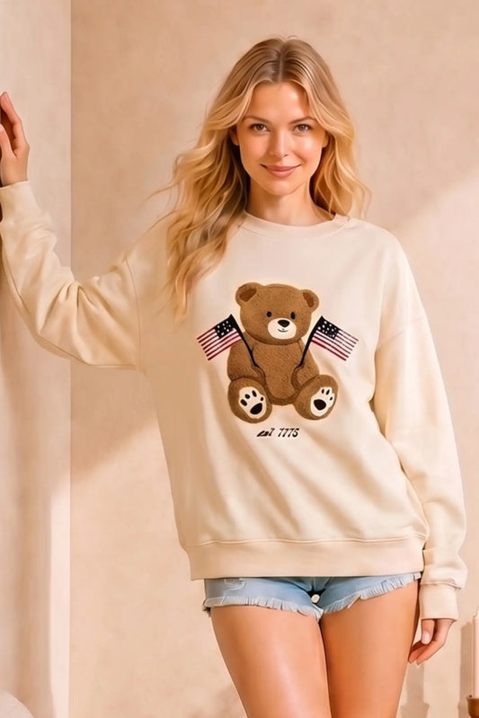 American Teddy Sweatshirt