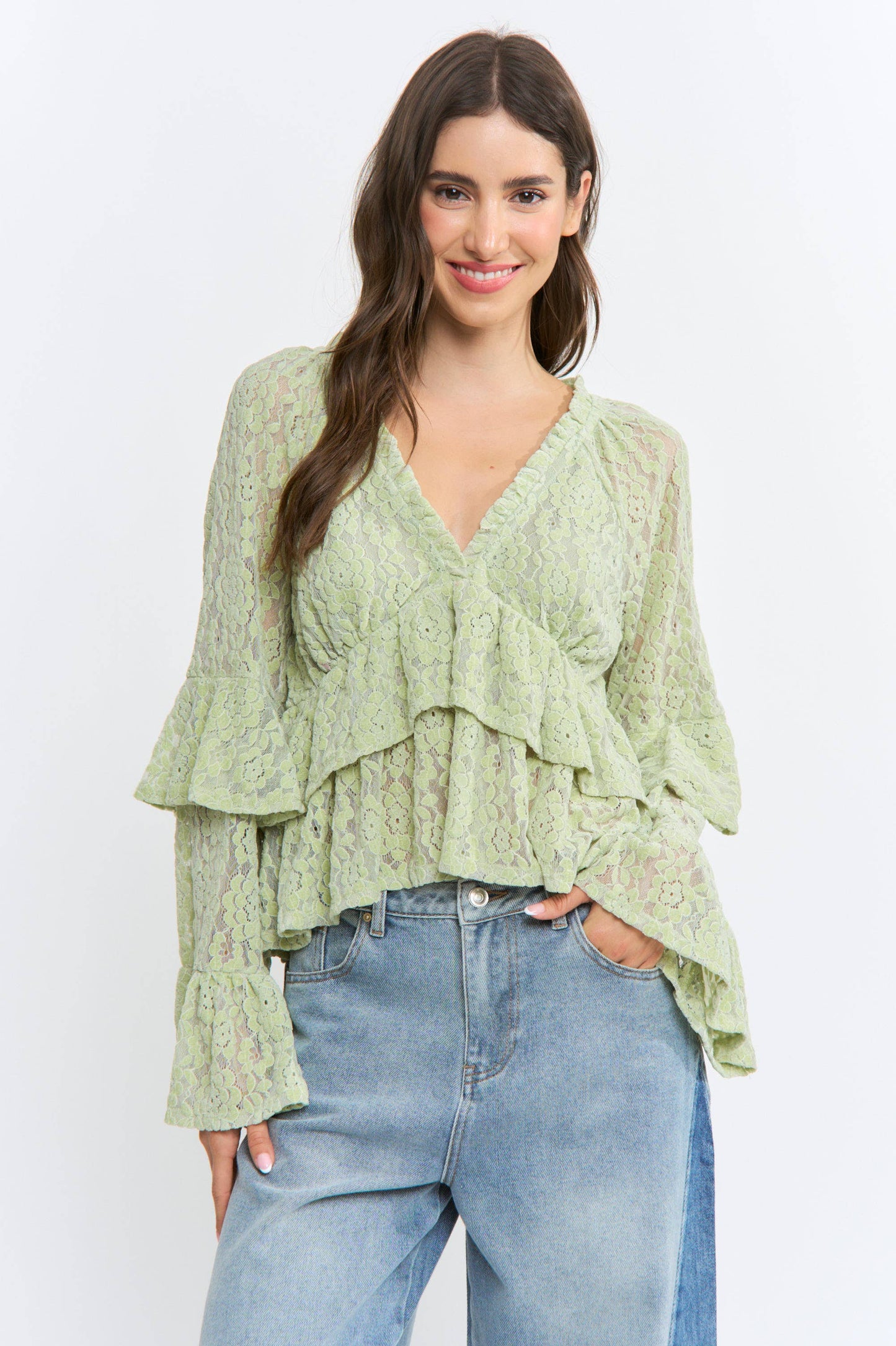 Lace Whisper Blouse