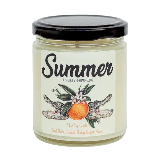 Summer Seasonal Soy Candle